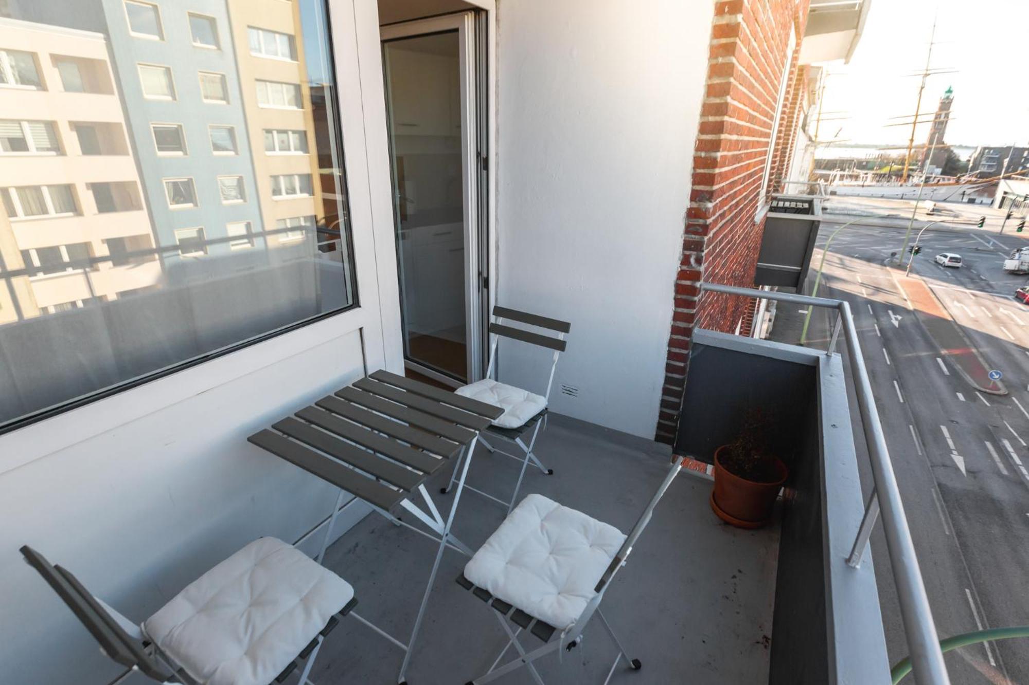 Koje Neun I Apartment Im Zentrum Mit Hafenblick ブレーマーハーフェン エクステリア 写真